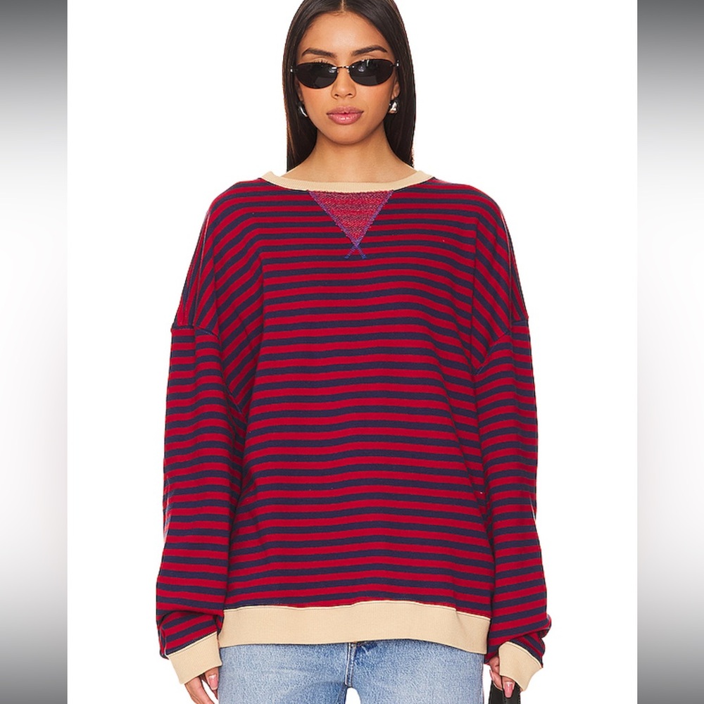 We The Free nautical crewneck